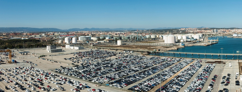 Tarragona se convierte en un puerto importante para la exportación de coches