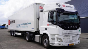 DB Schenker lanza camión de 40 toneladas a base de hidrógeno