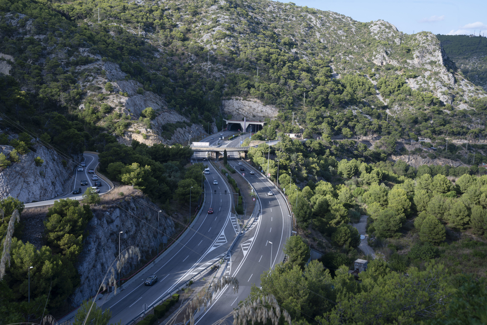 control autopistas con IA