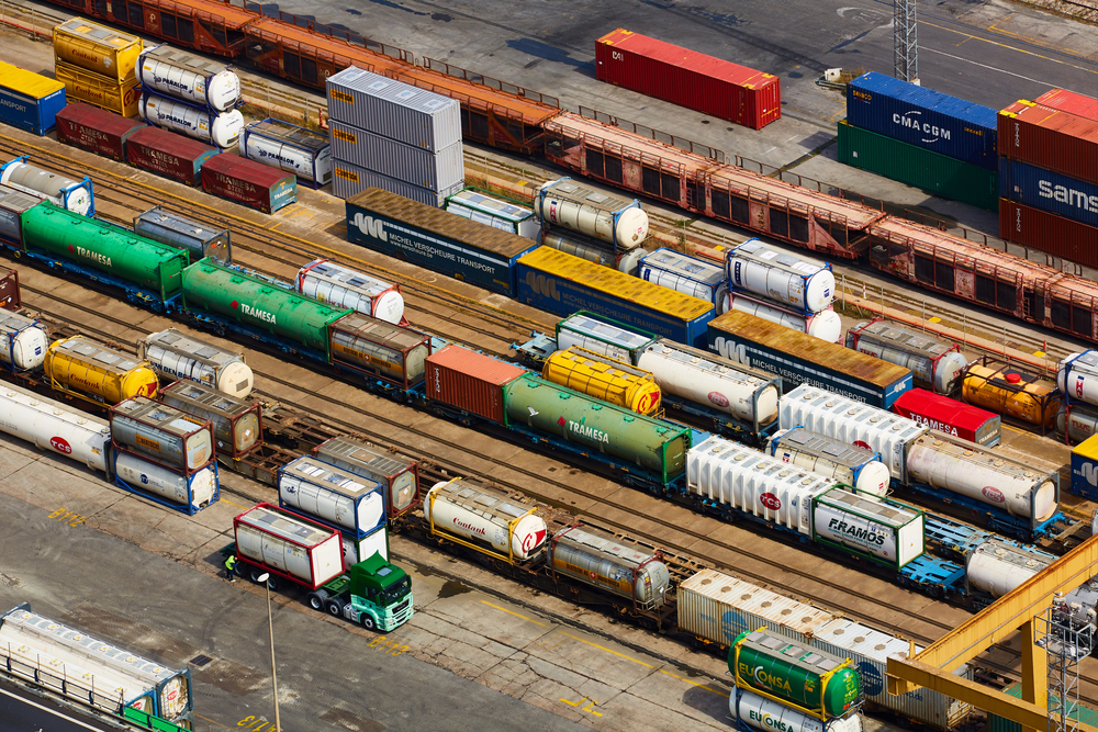 tren de mercancías en Catalunya